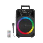 Φορητό ηχείο subwoofer με μικρόφωνο Karaoke - QS-1231B - 260516