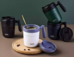 Φορητό παγούρι-θερμός - 450ml - 312505 - White - Image 2