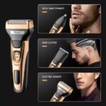 Ξυριστική μηχανή - Trimmer - KM-1429 - Kemei - Blue - Image 2
