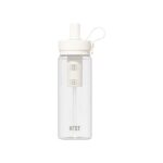 Φορητό παγούρι πλαστικό με καλαμάκι - 750ml - 413234 - Beige