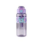 Παιδικό παγούρι πλαστικό με καλαμάκι - 750ml - 413258 - Purple