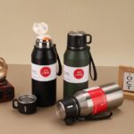 Φορητό παγούρι-θερμός - 1000ml - 413265 - Green - Image 2
