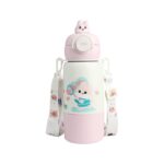Παιδικό παγούρι-θερμός - 480ml - 413418 - Pink