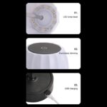 Επαναφορτιζόμενο φωτιστικό πορτατίφ LED - 329B - 419284 - Image 3