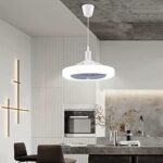 Φωτιστικό LED Οροφής 2-σε-1 με Ενσωματωμένο Ανεμιστήρα 40W (Βάση E27)