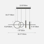 Φωτιστικό οροφής τραπεζαρίας LED - 2199 - 431040 - Image 7