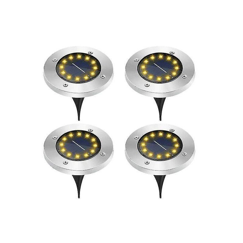 431060 Ηλιακό φωτιστικό κήπου LED - Καρφωτό - 4pcs - 12LED - 431060 - Image 1