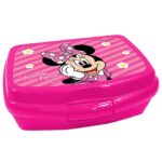 Δοχείο Φαγητού Πλαστικό Minnie 16,5x12,5x6cm 600ml Disney 4401-2-7725 - 1 τεμ.