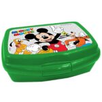 Δοχείο Φαγητού Πλαστικό pp Mickey 16,5x12,5x6cm 600ml Disney 4407-77152 - 1 τεμ.