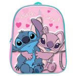 Τσάντα Πλάτης Νηπίου Stitch & Angel 3d 31x26x11cm Stitch - 1 τεμ.
