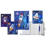 Σημειωματάριο με Στυλό Διάστημα 18x15cm JustNote 703387 - 1 τεμ.