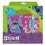 Σημειωματάριο με Λουκέτο & Μαγικό Στυλό σετ Stitch 23,5x22x5,5cm Stitch - 1 τεμ.