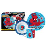 Σετ Φαγητού Κεραμικό Spiderman 3τεμ 25x18,5x9,5cm Spiderman 24623-5428 - 1 τεμ.