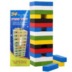 Επιτραπέζιο Πύργος με 48 Τουβλάκια 18x5,5x5,5cm ToyMarkt 891938 - 1 τεμ.