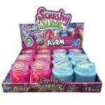 Χλαπάτσα Γλειώδης Μάζα Squishy Slime 250g net ToyMarkt 913712 - 12 τεμ.
