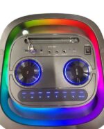 Φορητό ηχείο subwoofer με 2 μικρόφωνα Karaoke - BTS-1990 - 719909 - Image 4