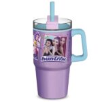 Θερμός Ποτήρι K-POP με Λαβή & Καλαμάκι 640ml K-Pop - 1 τεμ.
