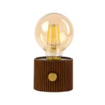 Επαναφορτιζόμενη επιτραπέζια λάμπα LED με Dimmer - YH008 - 817452 - Dark Brown