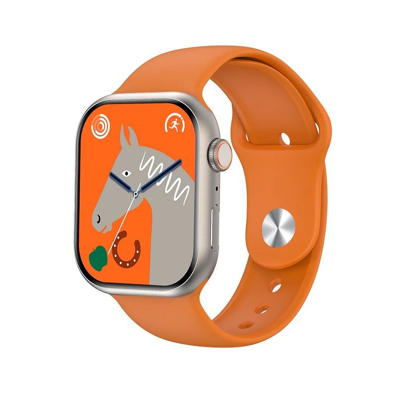 880075_ Σετ Smartwatch με 2 λουράκια - GUS-16 - 260202 - Orange - Image 1