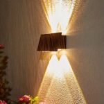 Ηλιακό φωτιστικό τοίχου LED - Warm White - 6lamps - 941396 - Image 2