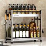 Ραφιέρα οργάνωσης κουζίνας διώροφη Inox - BLS-H132 - 718608 - Image 2