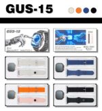 Σετ Smartwatch με 2 λουράκια - GUS-15 - 260219 - White - Image 2