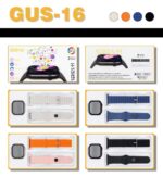 Σετ Smartwatch με 2 λουράκια - GUS-16 - 260202 - Orange - Image 2