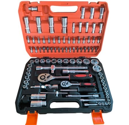 set-ergaleion-94-temahion Σετ Εργαλείων Καστάνιας 94 Τεμαχίων (1/4″ & 1/2″) – Ο Απόλυτος Σύμμαχος για Κάθε Μαστορεμα - Image 1