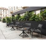 SKY BLACK MINI Φ60X45εκ. ΤΡΑΠΕΖΙ ΠΟΛ/ΝΙΟΥ - Image 2