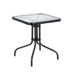 Τραπέζι Μεταλλικό ArteLibre MARS Μαύρο 70x70x70cm - 1 τεμ. - Image 2