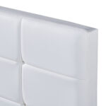 Κρεβάτι ArteLibre ABELIA Λευκό PU 214.5x170x100cm (Στρώμα 160x200cm) - 1 τεμ. - Image 4