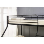 Κουκέτα ArteLibre OSAGE Μαύρο Μέταλλο 200x148x161cm (Στρώματα 90x190cm/140x190cm) - 1 τεμ. - Image 5