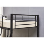 Κουκέτα ArteLibre OSAGE Μαύρο Μέταλλο 200x148x161cm (Στρώματα 90x190cm/140x190cm) - 1 τεμ. - Image 6