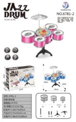 Παιδικό σετ Drums - 6781-2 - 233049 - Pink - Image 2