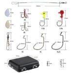 Σετ αξεσουάρ ψαρέματος σε θήκη - 128pcs - 831803 - Image 3