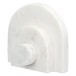 Βιβλιοθήκες Μάρμαρο Μπεζ Λευκό 12X5X11Cm 12X5X11Cm - 1 τεμ. - Image 2