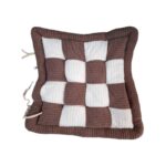 Μαξιλάρι καρέκλας - 40x40cm - 571524 - Dark Brown