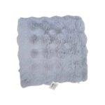 Μαξιλάρι καρέκλας γούνινο - 40x40cm - 571537 - Light Grey