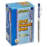 Στυλό Διάφανο Κλιπ Ballpoint Μπλε 0,8mm  JustNote 80287 - 50 τεμ. - Image 2