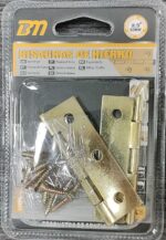 Μεντεσές ντουλαπιού πλακέ - 2.5" - Σετ 12 πακέτα των 2 τεμαχίων - 205787 - Image 2