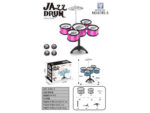 Παιδικό σετ Drums - 6785-3 - 233048 - Pink - Image 2