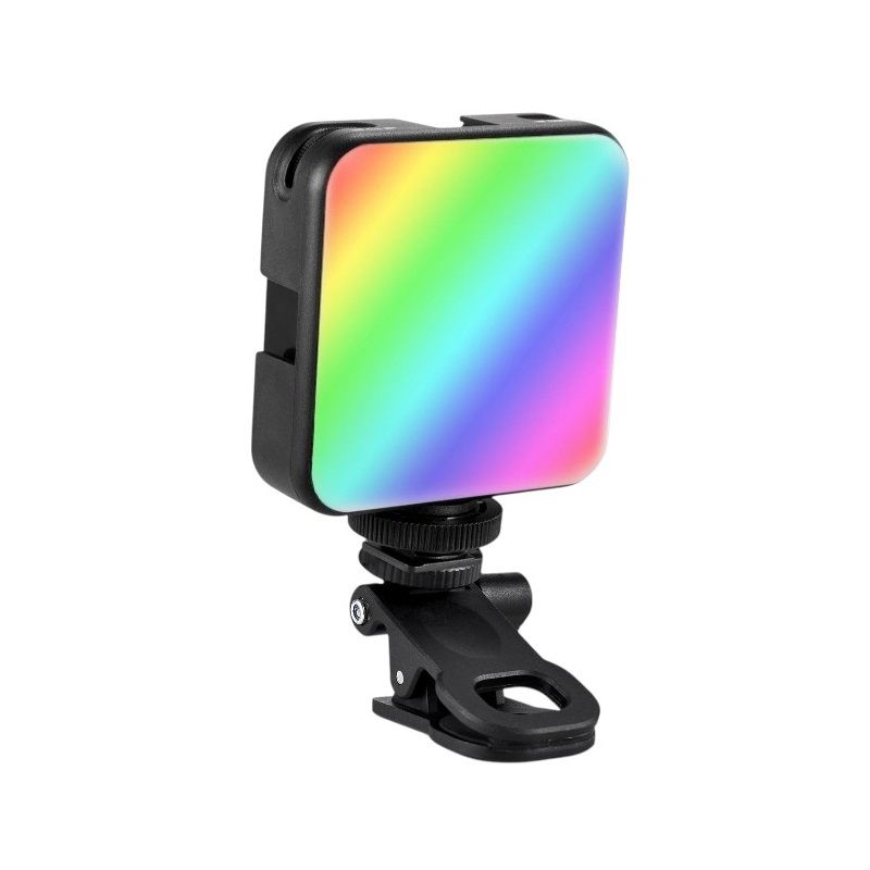 812914-1 Επαναφορτιζόμενος φακός κάμερας LED - Multicolor - D12S - 812914 - Image 1