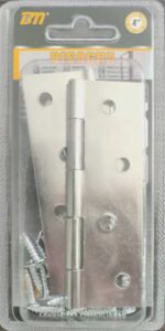 Μεντεσές ντουλαπιού πλακέ - 4" - Σετ 12 πακέτα των 2 τεμαχίων - 205756 - Image 2