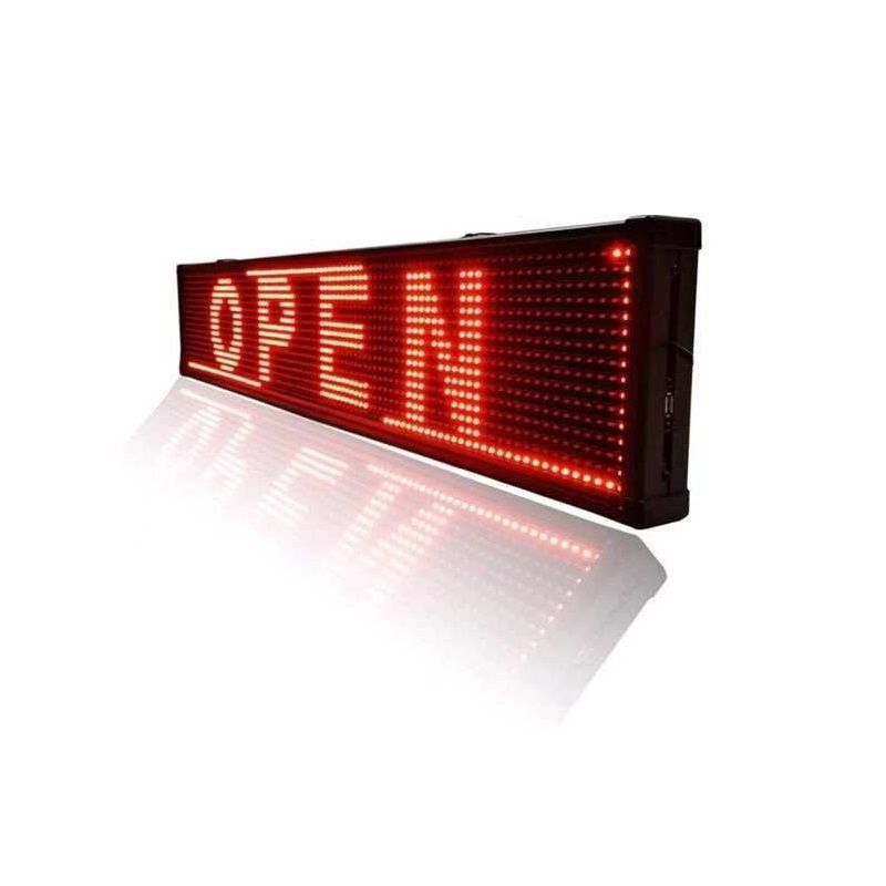 951307 Πινακίδα LED WIFI - 103x23cm - RED - 951307 - Image 1