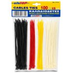 Δεματικά Καλωδίων 15cm σετ=100τεμ tie Wrap Homie 116790 - 1 τεμ.