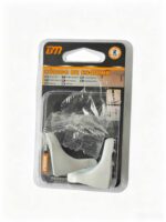 Γωνίες επίπλων πλαστικές - 30mm - Σετ 12 πακέτα των 2 τεμαχίων - 206104 - Image 2