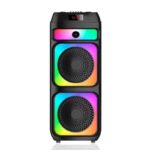 Φορητό ηχείο subwoofer με 2 μικρόφωνα Karaoke - ZQS-10225 - 102258 - Image 4