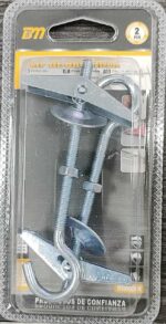 Βύσματα γυψοσανίδας με άγκιστρο - M5*100mm - Σετ 12 πακέτα των 2 τεμαχίων - 206678 - Image 2