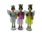 Ξύλινο αγγελάκι 17,5cm [00001697] - 3 τεμ.