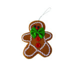Κρεμαστός Χριστουγεννιάτικος gingerbread man [00001859] - 6 τεμ.